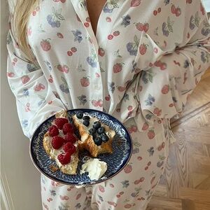 Floral fruit pjs